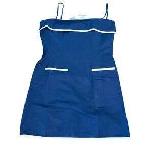 NWT Lost + Wander Sailor’s Voyage Mini Dress Navy Blue Large Cosplay Nautical
